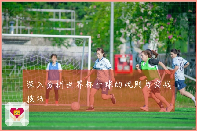 深入分析世界杯让球的规则与实战技巧