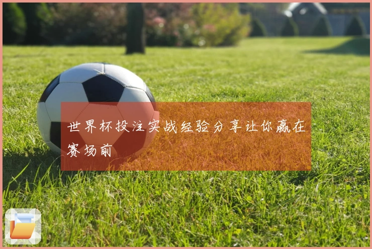 世界杯投注实战经验分享让你赢在赛场前